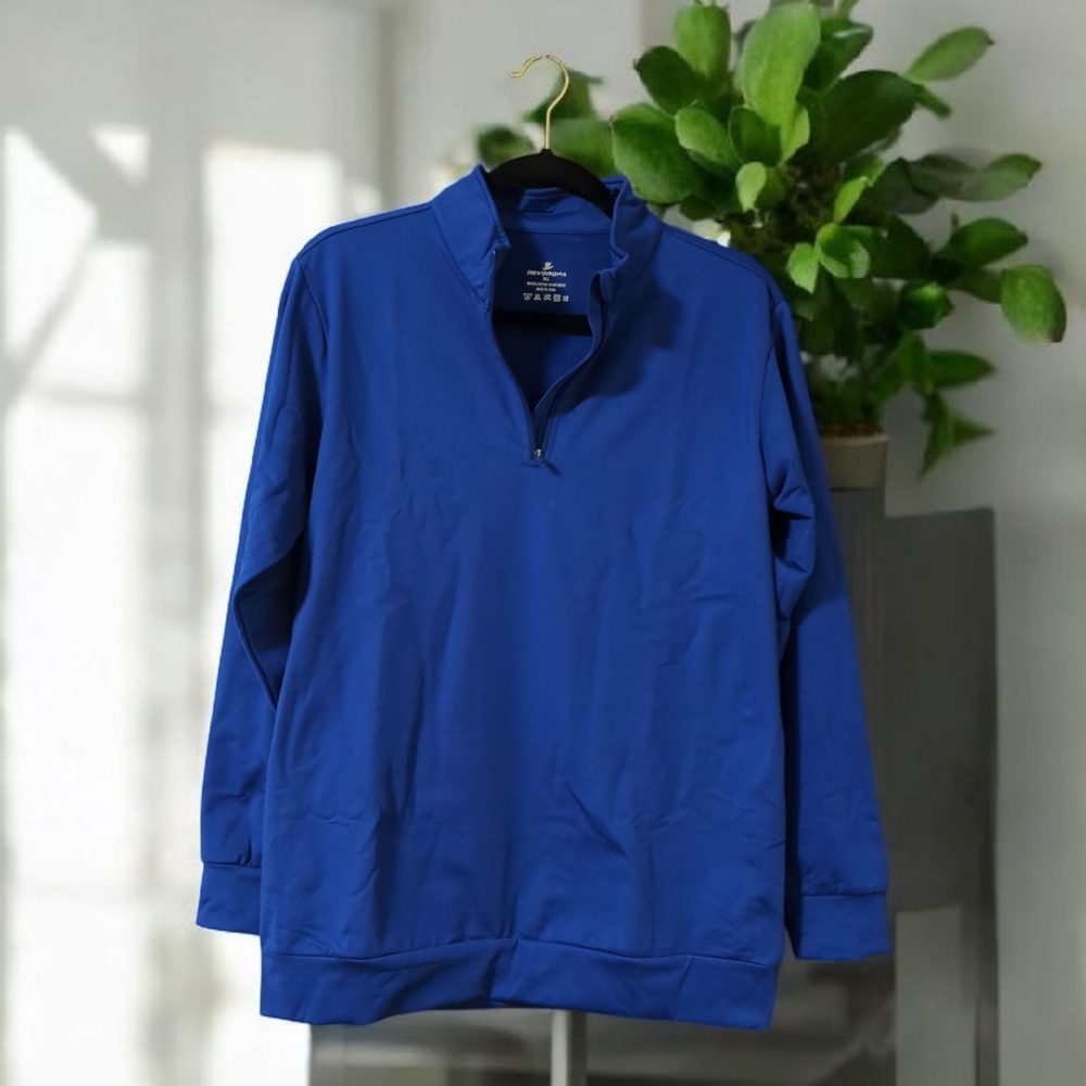 Devoropa Blue Quarter-Zip Pullover